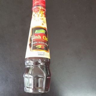 Nước mắm chay linh chi 300ml. mua 2 tặng 1
