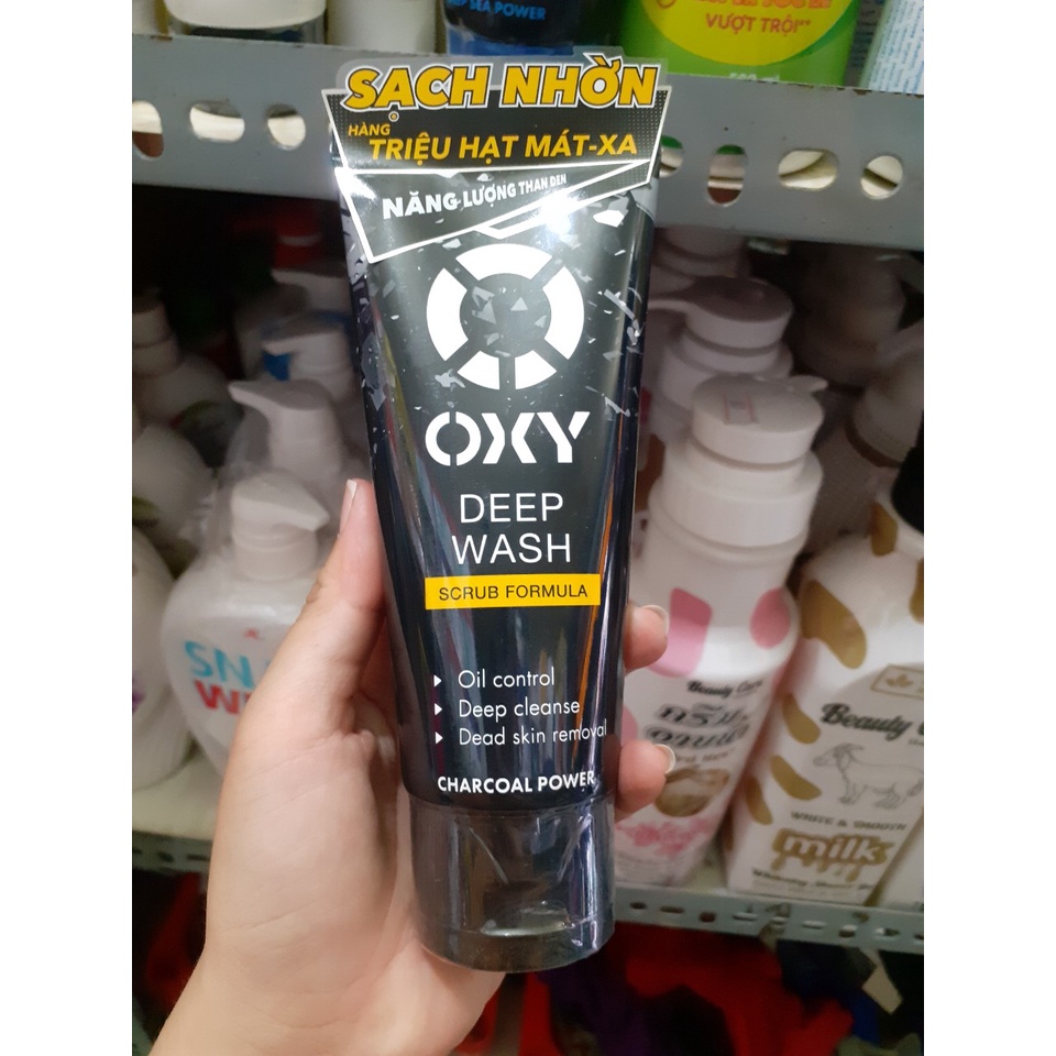 [Chính hãng] Kem Rửa Mặt Làm Sạch Sâu Oxy 100Gr