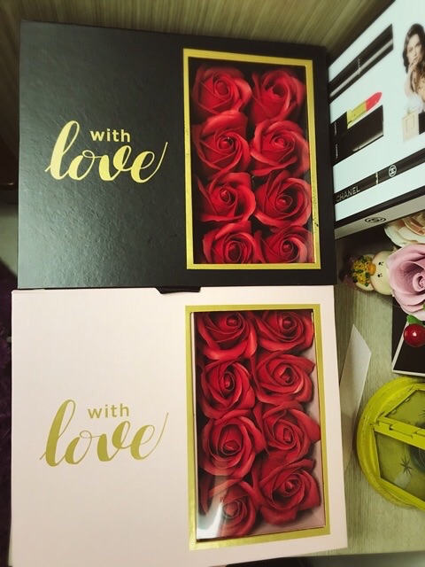 Hộp hoa quà tặng sinh nhật, 20/10, noel, valentine, 8/3 love