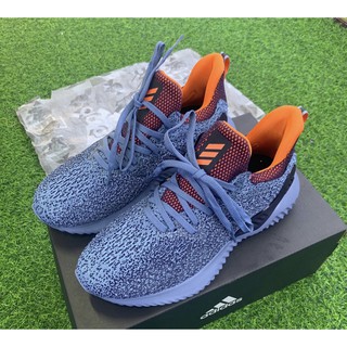 Giày Thể Thao Nam Alphabou Xanh Cam