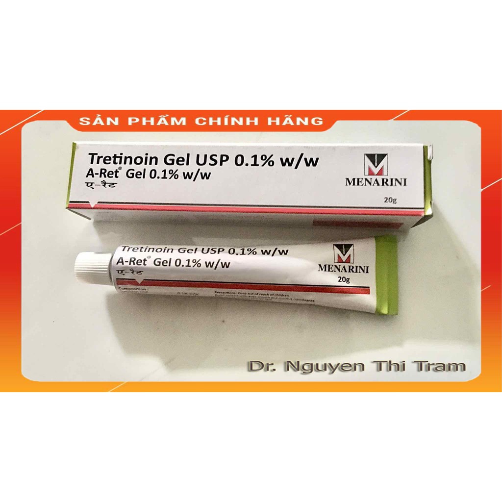 TRETINOIN ARET GEL USP 0,1% Kem bôi mụn