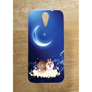 Ốp Lưng HTC 620 (Dẻo) - Hình Gấu Thỏ Heo
