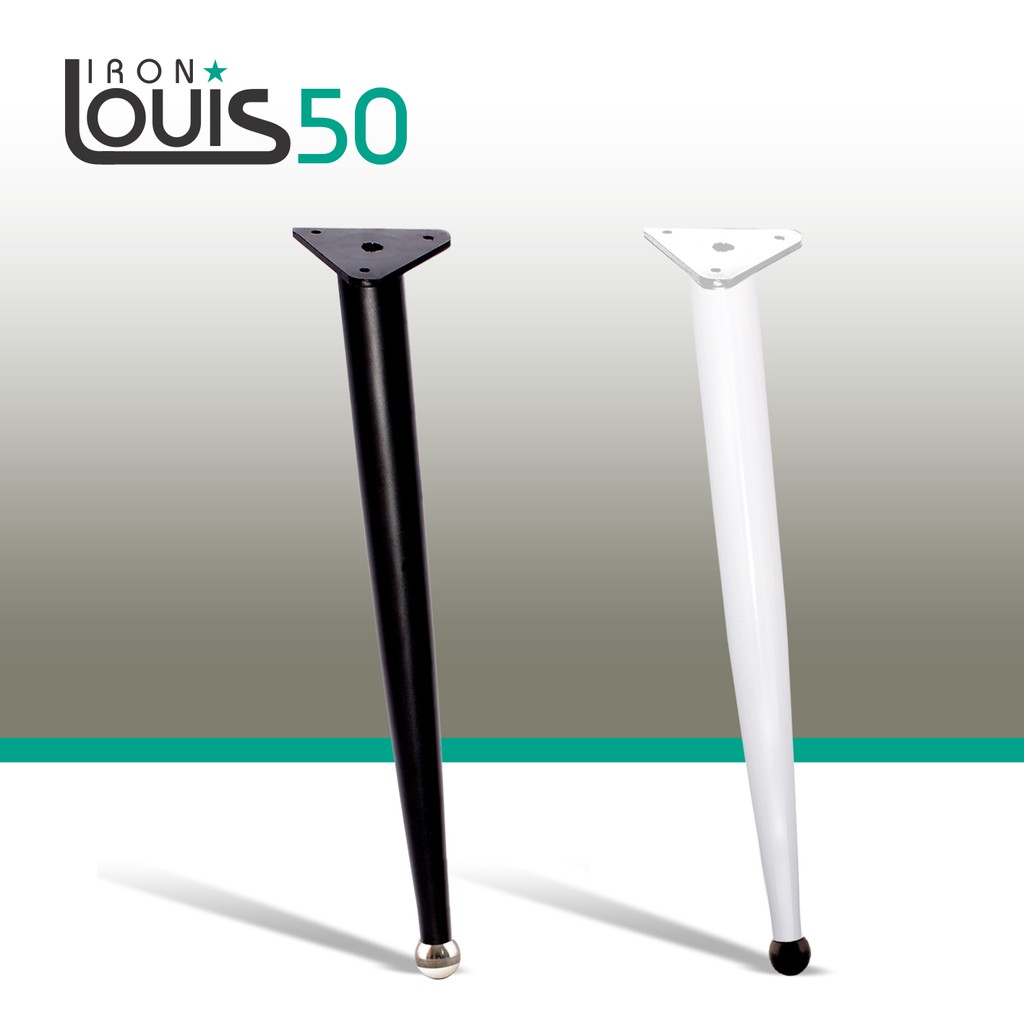 Chân bàn sắt Louis 50cm