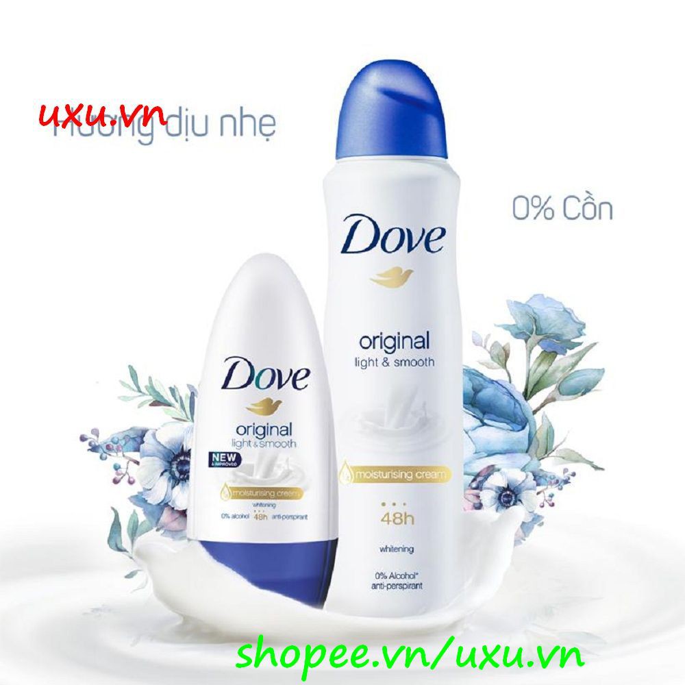 Xịt Khử Mùi Nữ 150Ml Dove Original, Với uxu.Vn Tất Cả Là Chính Hãng. | BigBuy360 - bigbuy360.vn