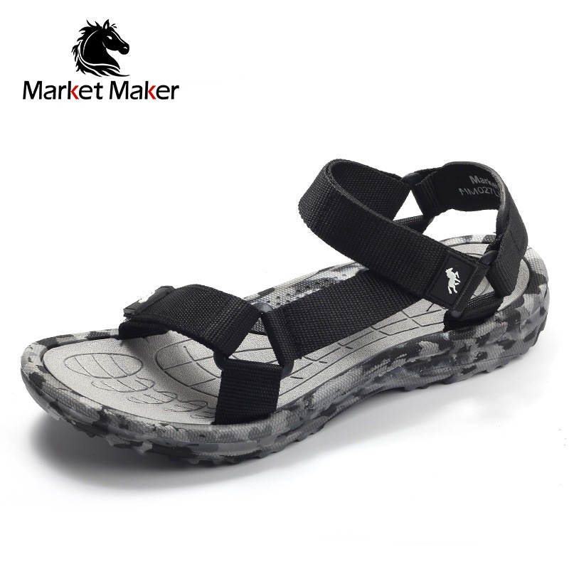 Dép sandal nam Market Marker đế cao su nhẹ, êm chân MM01