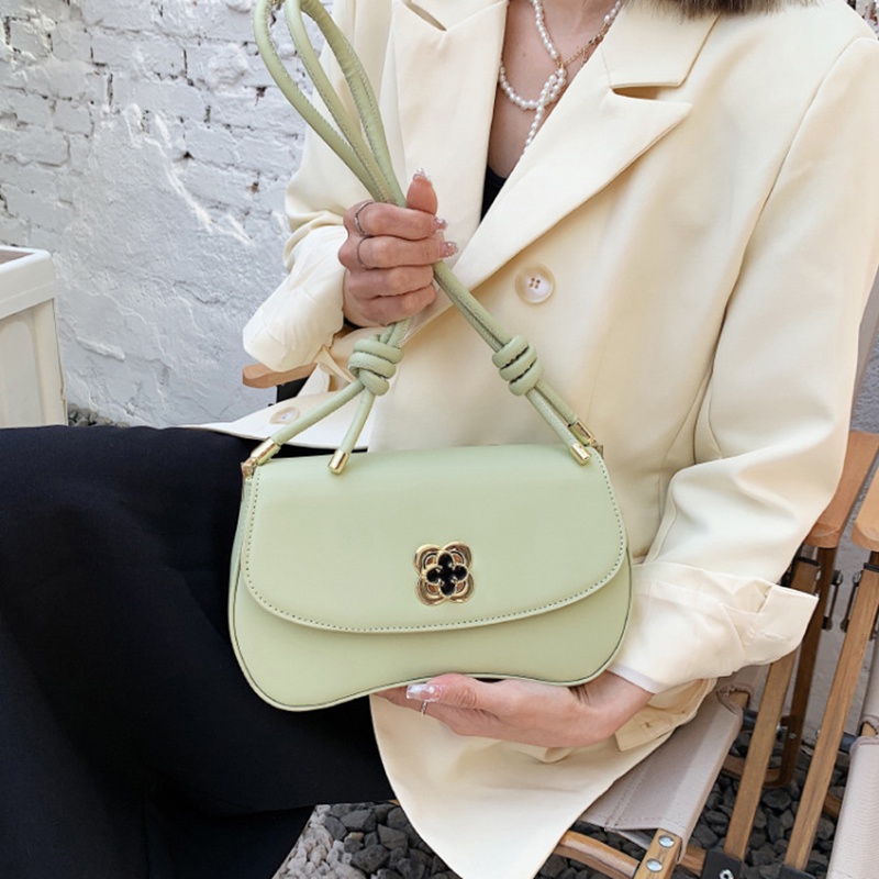 Túi Đeo Vai Màu Sắc Ngọt Ngào Phong Cách Hàn Quốc Cổ Điển Thời Trang Cho Nữ