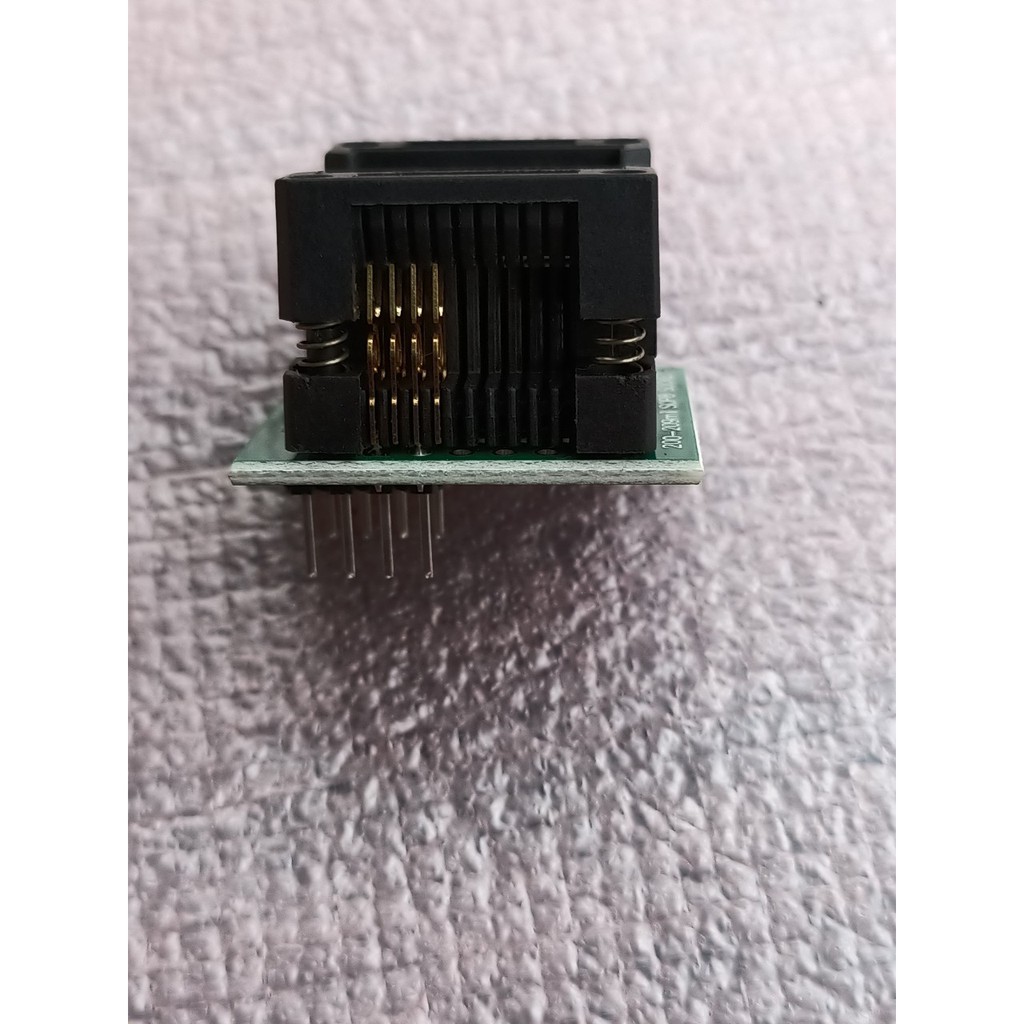 ĐẾ NẠP ROM 8 CHÂN RỘNG 200-209mil SOP8 SOCKET DÙNG CHO IC 25xx