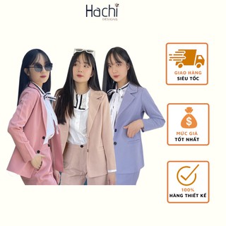 Áo Blazer, Khoác Blazer 4 Màu Hàng Cao Cấp Hachidesigns
