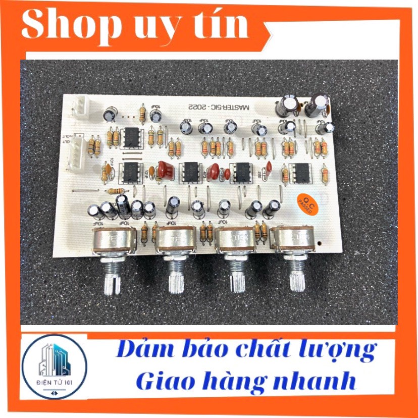 Mạch master 5 IC sợi thủy tinh âm thanh hay