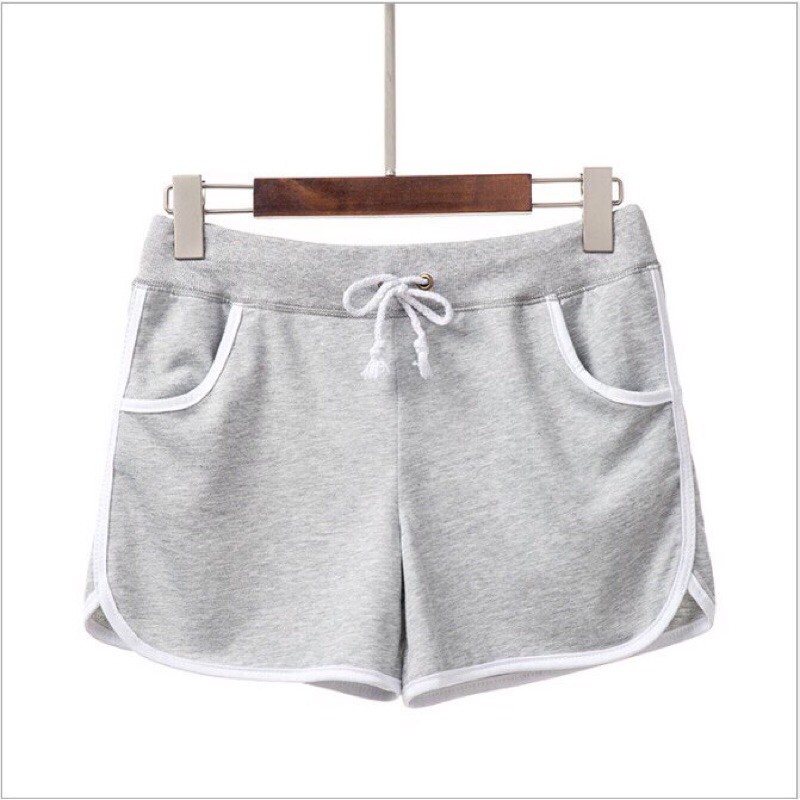 quần đùi nữ viền thể thao mặc đẹp giá rẻ chất mát. | BigBuy360 - bigbuy360.vn