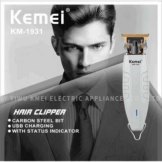 Tông đơ Kemei KM-1931 cổng kết nối USB tiện dụng khi hớt tóc