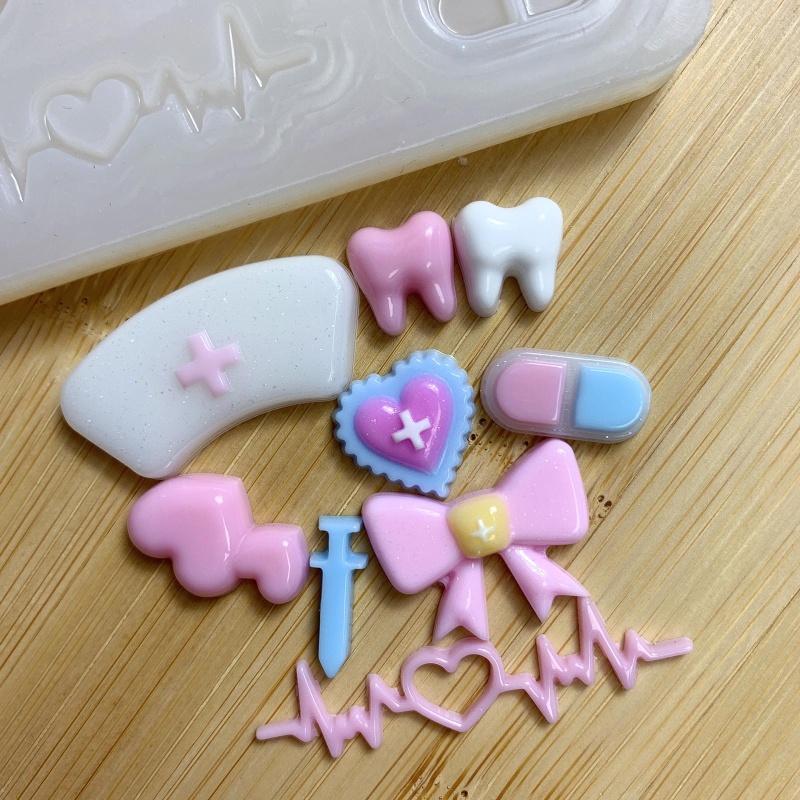 Khuôn Đổ Resin Epoxy / Resin Làm Đồ Trang Sức DIY