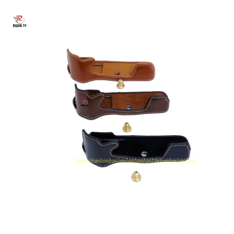 Bao da bảo vệ máy ảnh + dây đeo cho máy Olympus Em5Ii Em5 Mark Ii