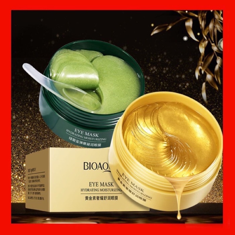 Mặt Nạ Mắt🍓𝐇𝐀̀𝐍𝐆 𝐂𝐇𝐈́𝐍𝐇 𝐇𝐀̃𝐍𝐆🍓 mặt nạ BIOQUA mờ thâm.dưong da