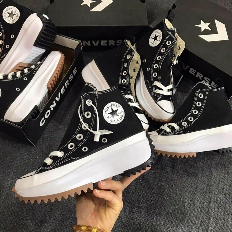 Giày Cvs Run Star Hike High Black - Giày Cvs cổ cao màu đen