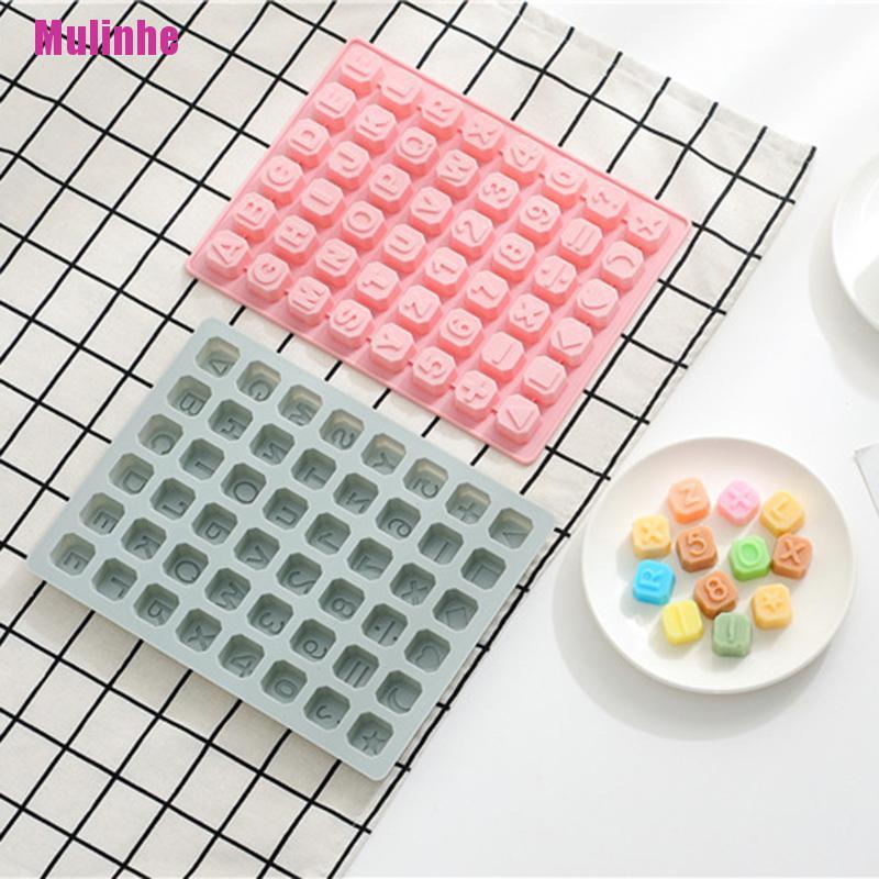 Khuôn Silicone Làm Đá / Sô Cô La / Bánh Hình Chữ Cái