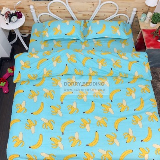 Bộ chăn ga gối trơn cotton poly