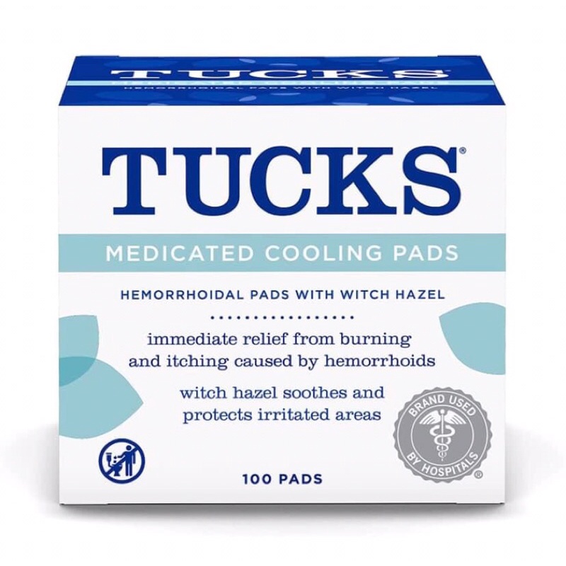 Miếng dán lạnh giảm đau sau khi sinh thường Tucks
