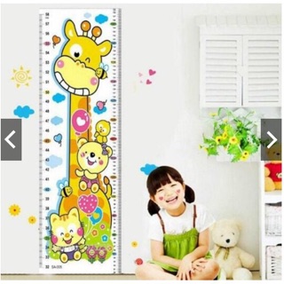 Decal dán tường đo chiều cao cho bé yêu