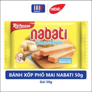Date mới nhất - Bánh xốp phô mai Nabati gói 50g