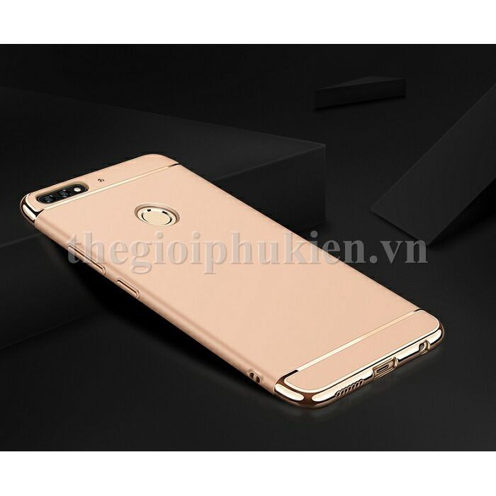 Ốp lưng Huawei Y7 Pro 2018, Honor 7C chất liệu PC 3 mảnh mạ xi bóng cao cấp