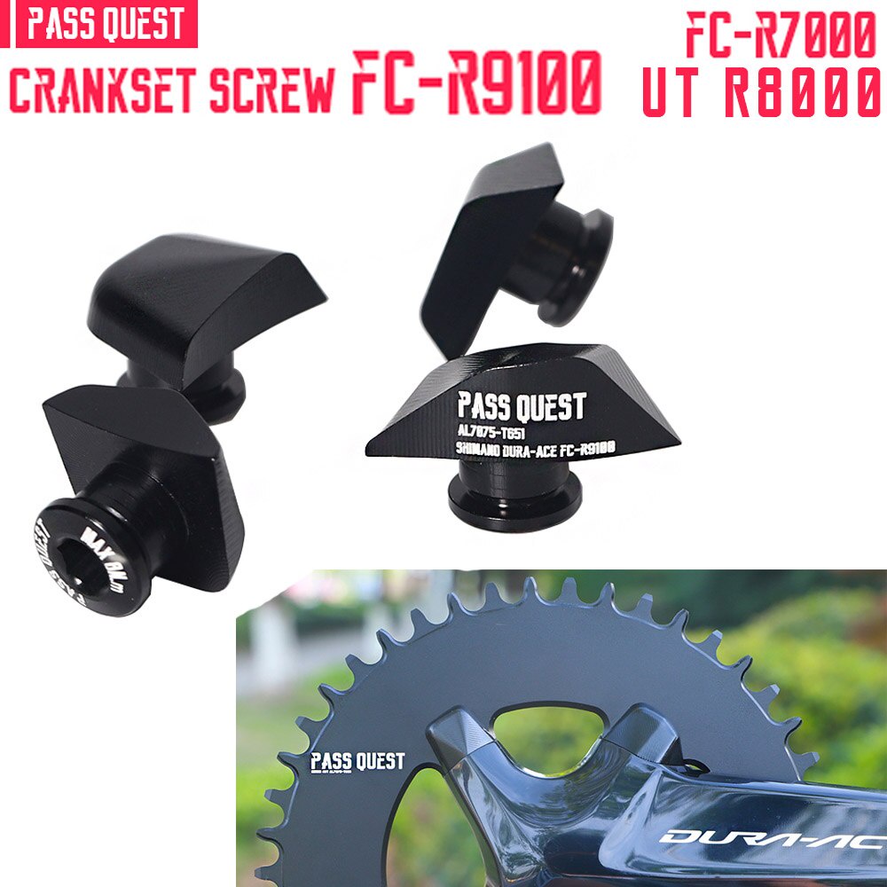FC-R9100 Chainwheel Vít Quay 26g / bộ 4 R8000 Bánh Xích Vít Cho Shimano UT R8000 Crankset Xe Đạp Qua