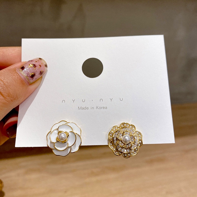 Bông Tai Mạ Bạc 925 Cao Cấp Phong Cách Hàn Quốc