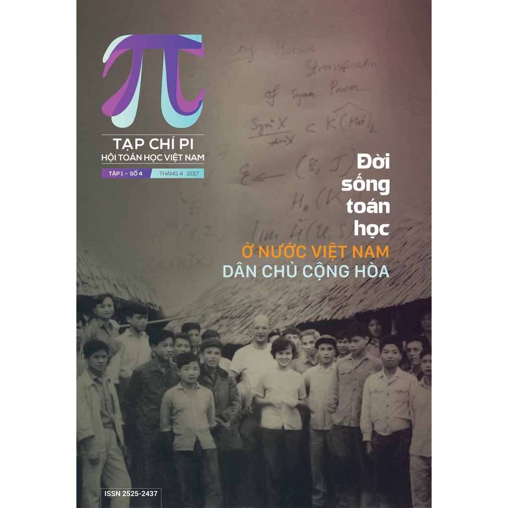 Tạp chí Pi - Hội Toán học Việt Nam/ Trọn bộ 12 số năm 2017