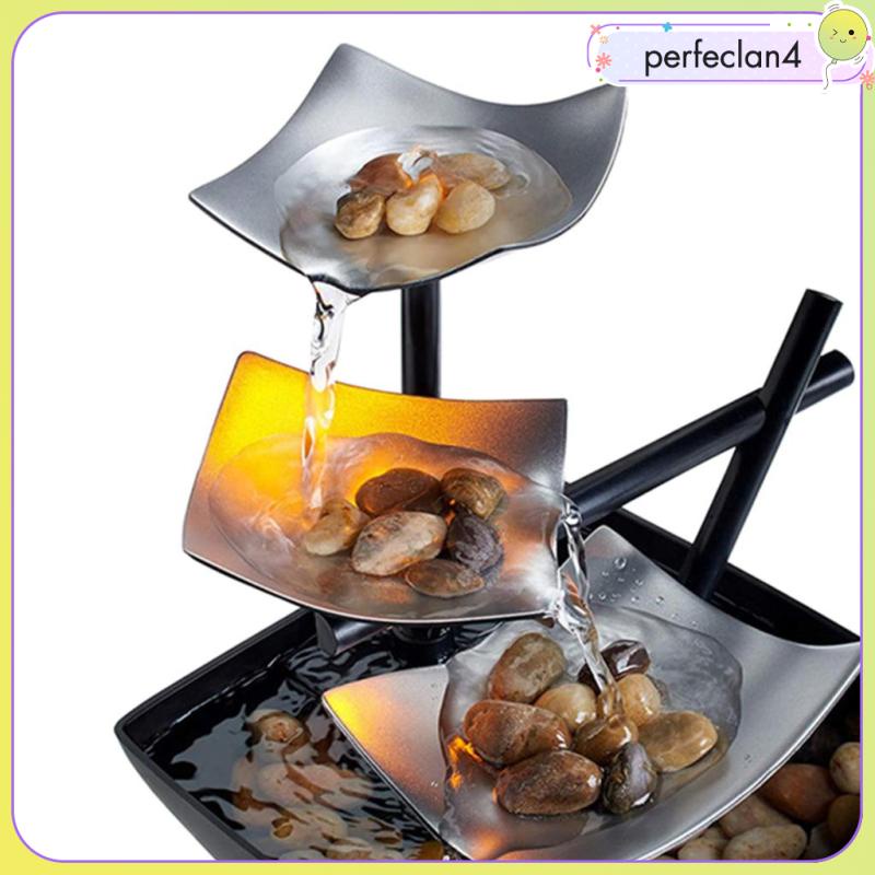 Đài Phun Nước Để Bàn Trang Trí Nghệ Thuật Trong Nhà Thác Nước Phong Thuỷ Hoa Sen Giúp Gia Chủ May Mắn, Hút Tài Lộc