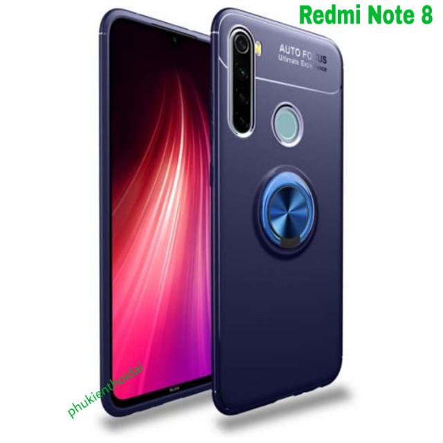 Ốp lưng Redmi Note 8 FREESHIP Từ 50k chống sốc giá đỡ kiêm nhẫn hút Ô tô Auto Focus cao cấp