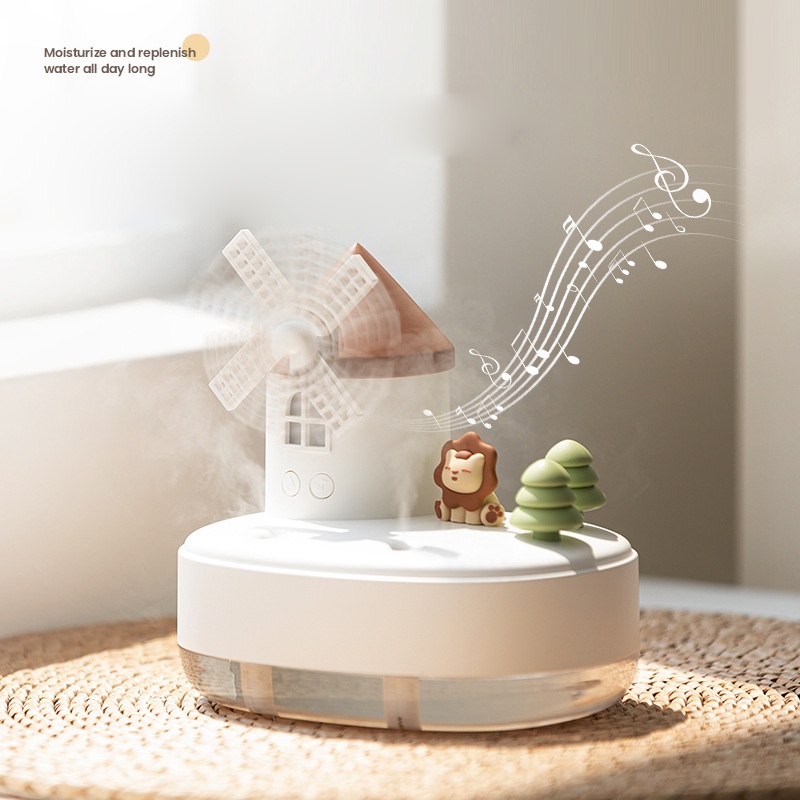 Máy phun sương tạo ẩm không khí FNELSE để bàn thiết kế mini đáng yêu tiện lợi