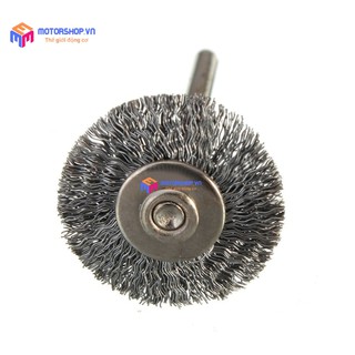 MTS Chổi Đánh Rỉ, Đánh Bóng Cho Máy Mài 25mm trục 3mm
