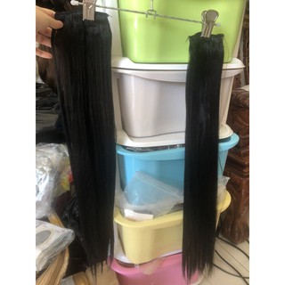 3 miếng Tóc giả kẹp ♥️♥️phím phồng tóc ♥️1 sét 3 miếng 1 mét♥️free ship ♥️phím phồng thẳng