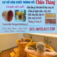 Bồn tắm gỗ-thùng gỗ cao cấp