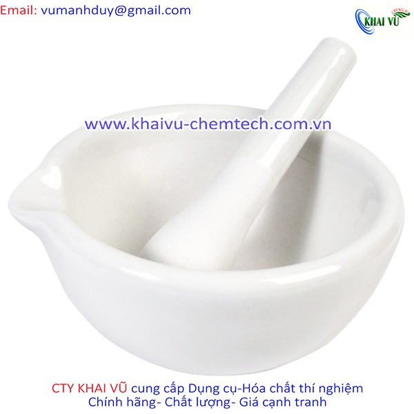 Cối chày sứ đường kính 10cm