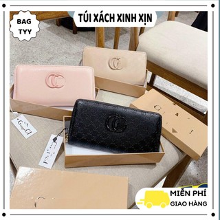 Ví dài cầm tay da dập họa tiết sang trọng full box kèm hộp hàng nhập Quảng châu loại 1 VDGG01 + ảnh thật