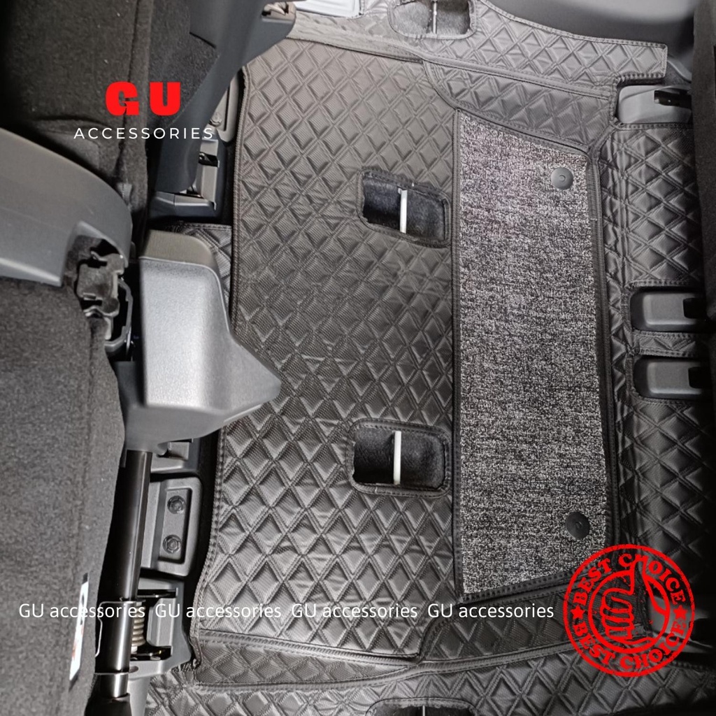 Thảm lót sàn ô tô 7 CHỖ Carnival V Class Sienna Previa Sedona chất liệu da cao cấp thiết kế sang trọng GU