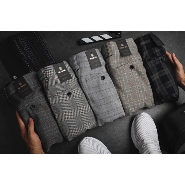 🍀quần Tây Âu sọc caro cao cấp🍀 | BigBuy360 - bigbuy360.vn