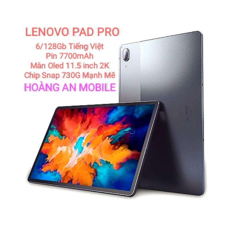 Máy tính bảng Lenovo Xiaoxin Tab Pad P11 2022 6/128Gb|SNAP662|Snap 730G