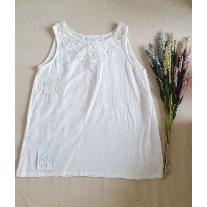 2hand- Áo trắng xô