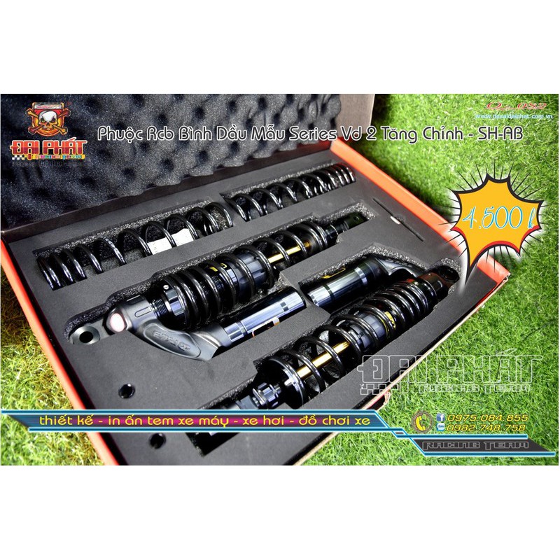 PHUỘC RCB SERIES VD CAO CẤP DÀNH CHO SH - AIRBLADE - Q-082