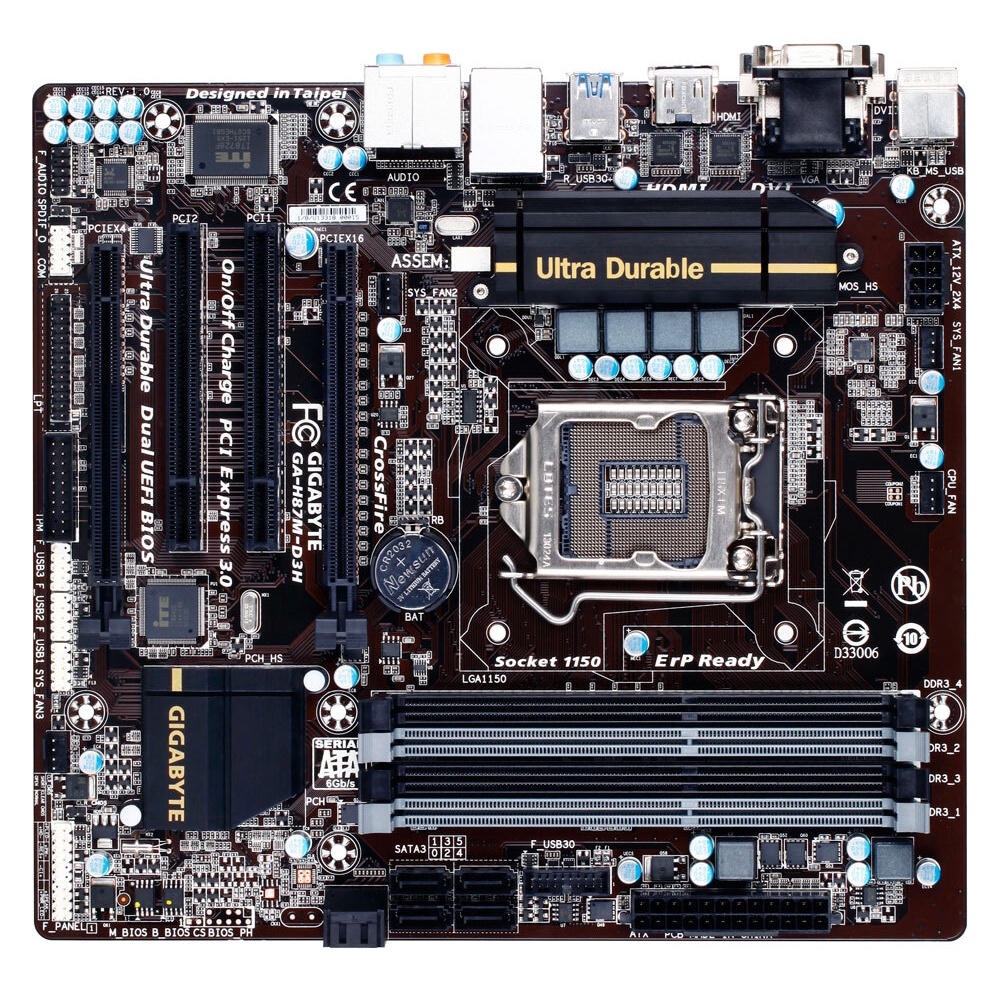 Main Gigabyte Z77, B85 4 khe Ram