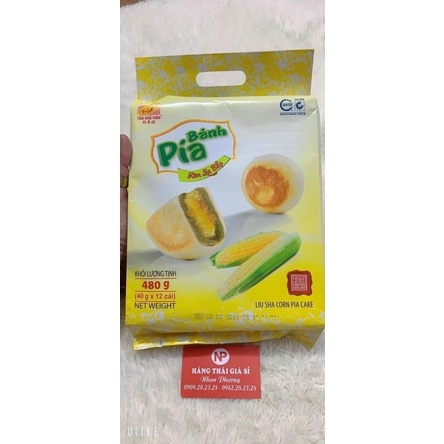 Bánh Pía Kim Sa Bắp Tân Huê Viên Trứng muối Date Mới Nhất