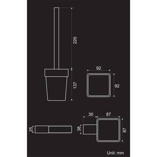 BỘ CHỔI CỌ TOILET ZENTO HC4807