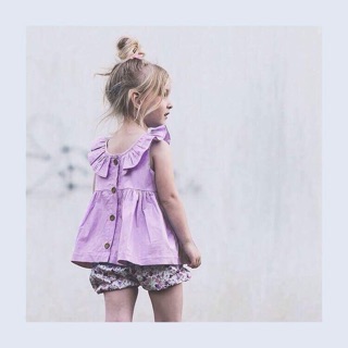 Áo cổ bèo babydoll