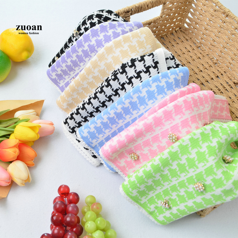 SUXI Áo dệt kim hai dây cổ vuông thời trang cho nữ