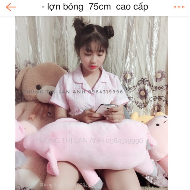 - lợn bông cao cấp