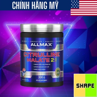 Citrulline Malate | Allmax Citrulline Malate - Tăng Sức Mạnh Sức Bền - Chính Hãng The Shape