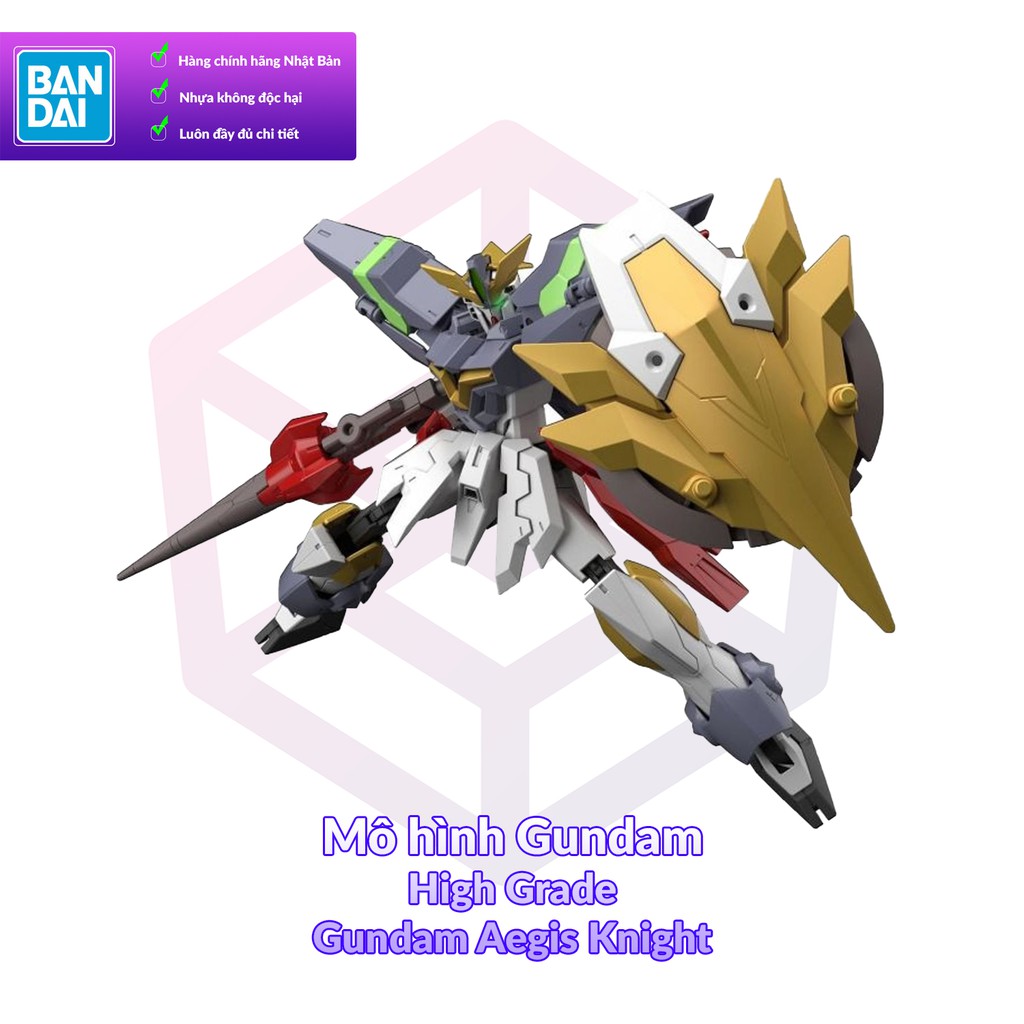 Mô Hình Gundam Bandai HG Gundam Aegis Knight 1/144 Build Divers Re RISE [GDB] [BHG]