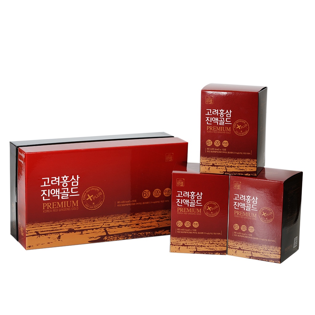 Nước Hồng Sâm DAEDONG GINSENG Hàn Quốc Nguyên Chất Hộp 30 Gói x 80ml